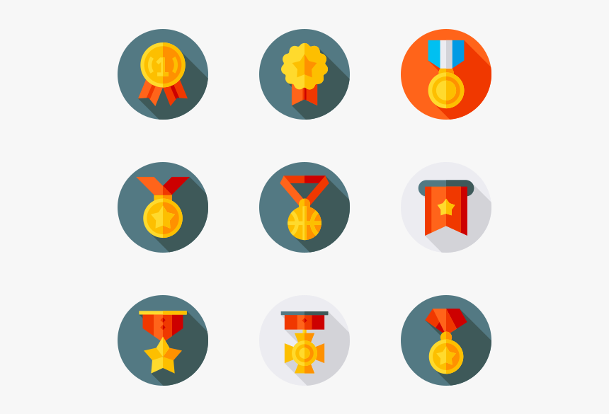 Reward And Badges - Distribution Flat Icon, HD Png Download