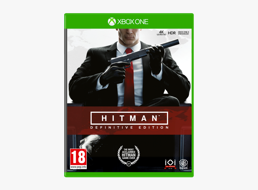 Xbox One Game Png - Hitman Definitive Edition, Transparent Png