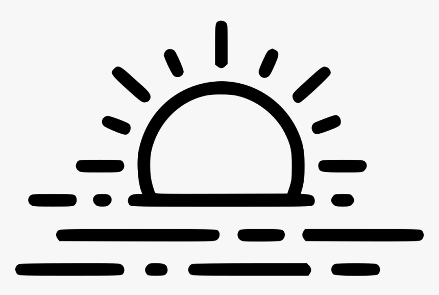 Clip Art Computer Icons Vector Graphics Incandescent - Sun Black And White Png, Transparent Png