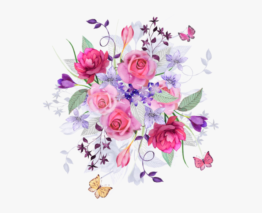 Fleurs Flores Flowers Bloemen - Красивый Фон Для Открытки, HD Png Download