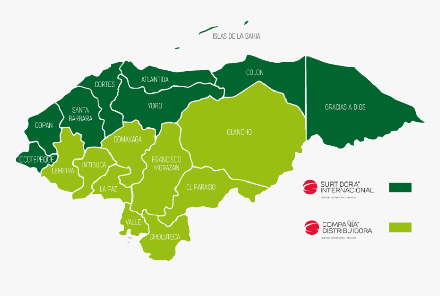 Surtidora Internacional Cobertura A Nivel Nacional - Honduras Vector, HD Png Download