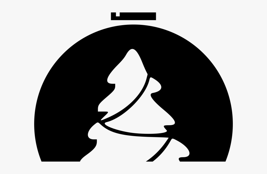 Christmas Ornament Clipart Silhouette - Christmas Ornament, HD Png Download