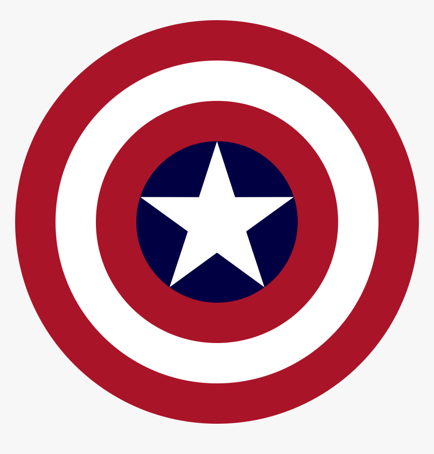 Captain America Logo Png, Transparent Png