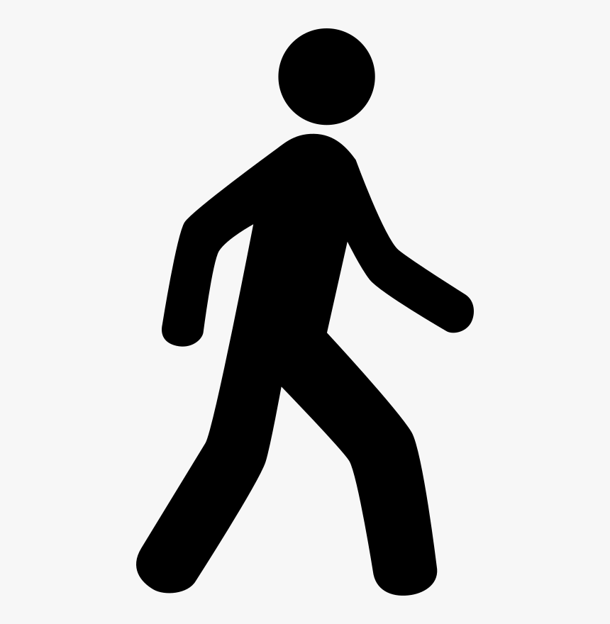 Download Vector Free Walking Png - Stick Figure Walking Png, Transparent Png
