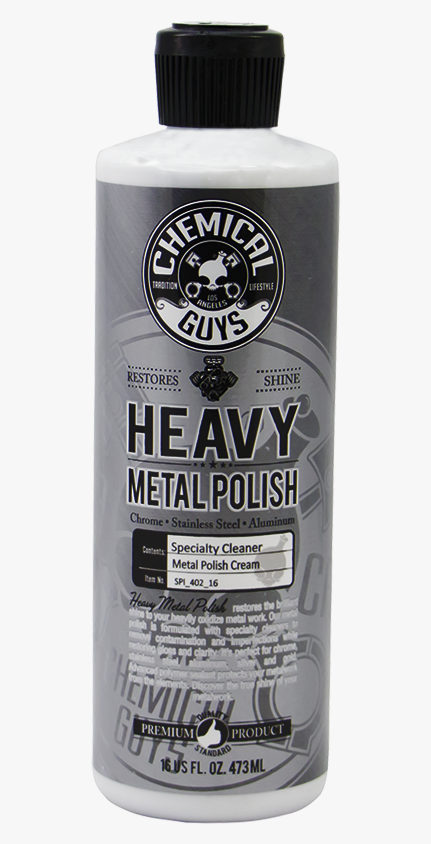 Heavy Metal Polish - Chemical Guys Heavy Metal Polish, HD Png Download ...
