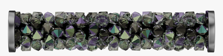 Swarovski 5950 Fine Rocks Tube Bead 30mm Crystal Paradise - Amethyst, HD Png Download