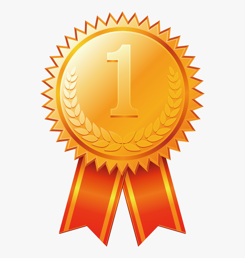 Gold Medal Trophy Icon - Medalha De Ouro Png, Transparent Png