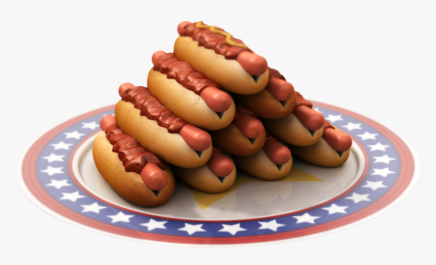 Plate Of Hot Dogs Png Plate Of Hot Dogs Transparent, Png Download