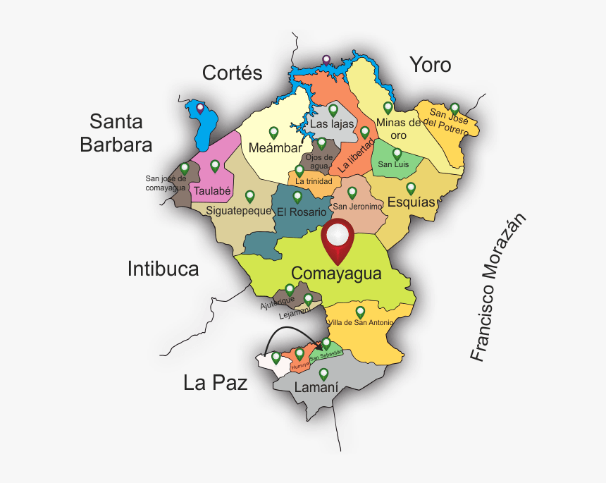 Municipios De Comayagua Honduras, HD Png Download