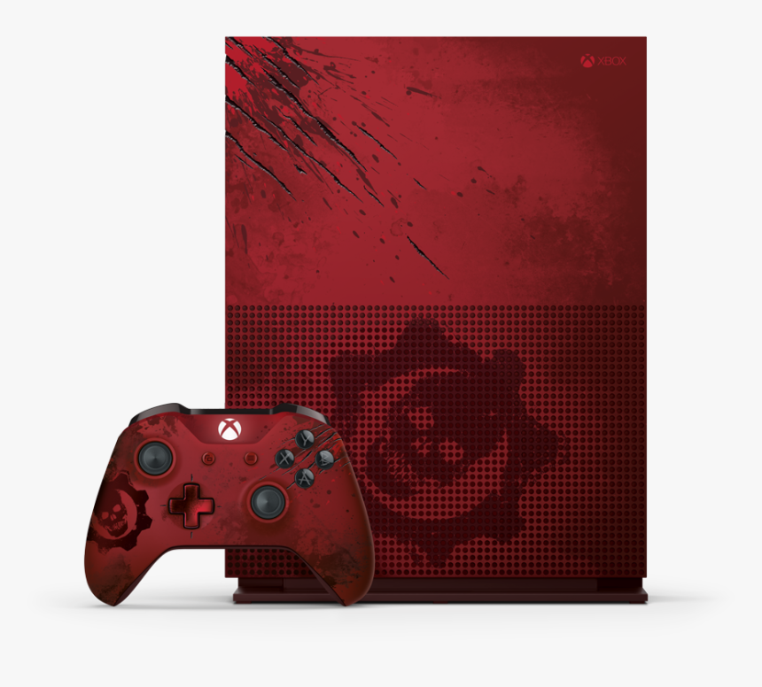 Xbox One S “gears Of War 4” Limited Edition 2tb Bundle - Xbox One S Special Edition, HD Png Download