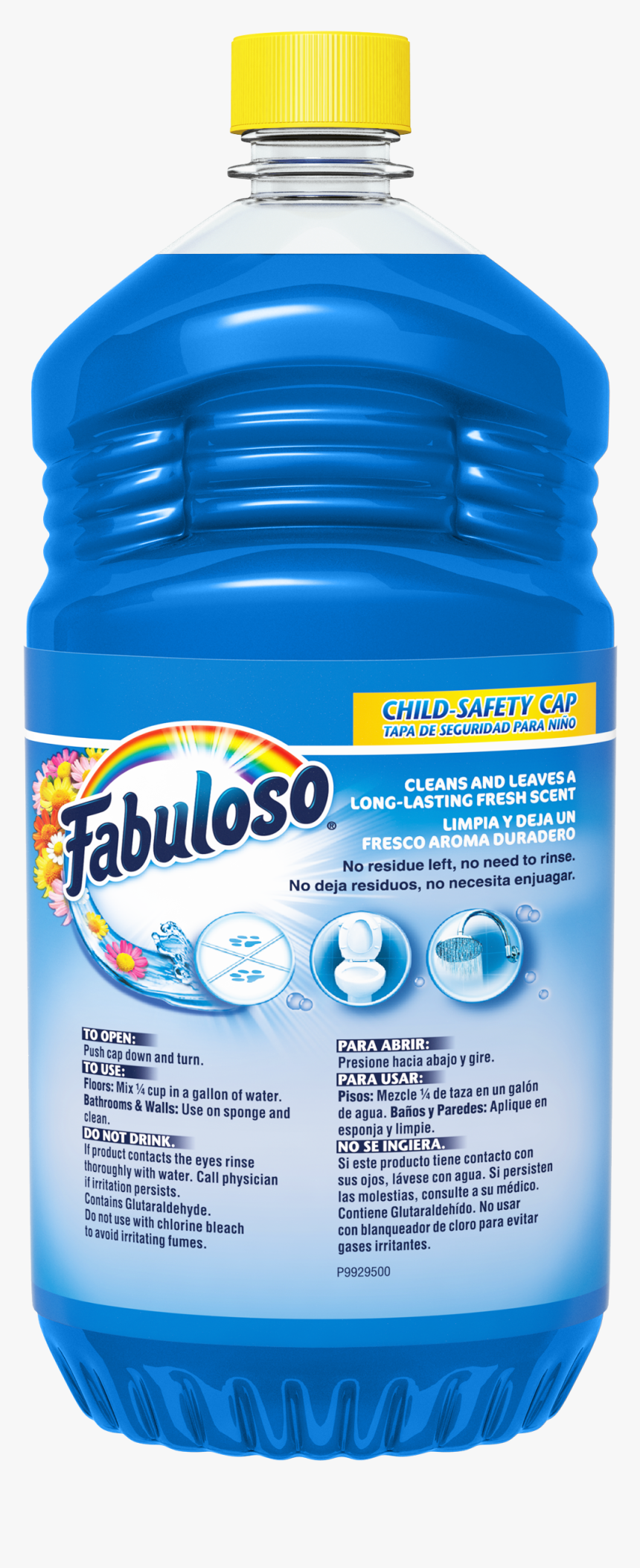 Transparent Bleach Bottle Png - Fabuloso Cleaner, Png Download
