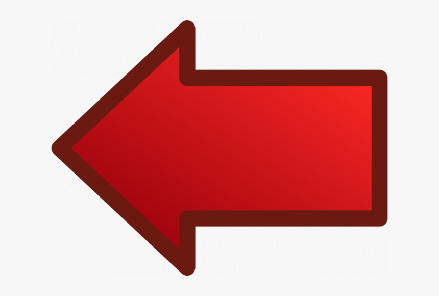 Transparent Civil Air Patrol Clipart - Red Arrow Left, HD Png Download