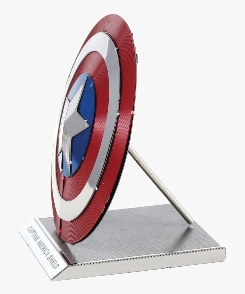 Transparent Captain America Shield Png - Metal Earth Captain America Shield, Png Download