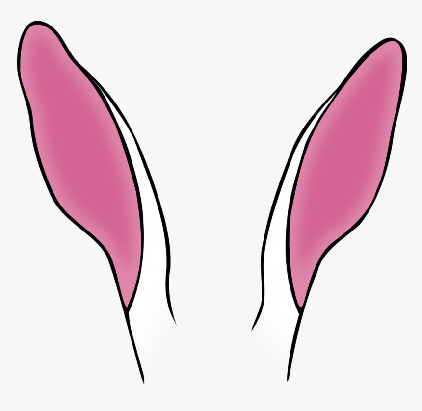 Donkey Ears Png - Rabbit Ears Clipart, Transparent Png