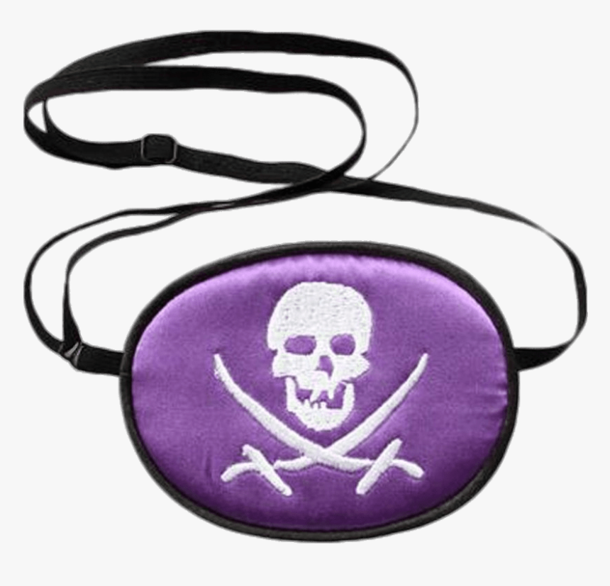 Purple Pirate Eyepatch - Amblyopia, HD Png Download