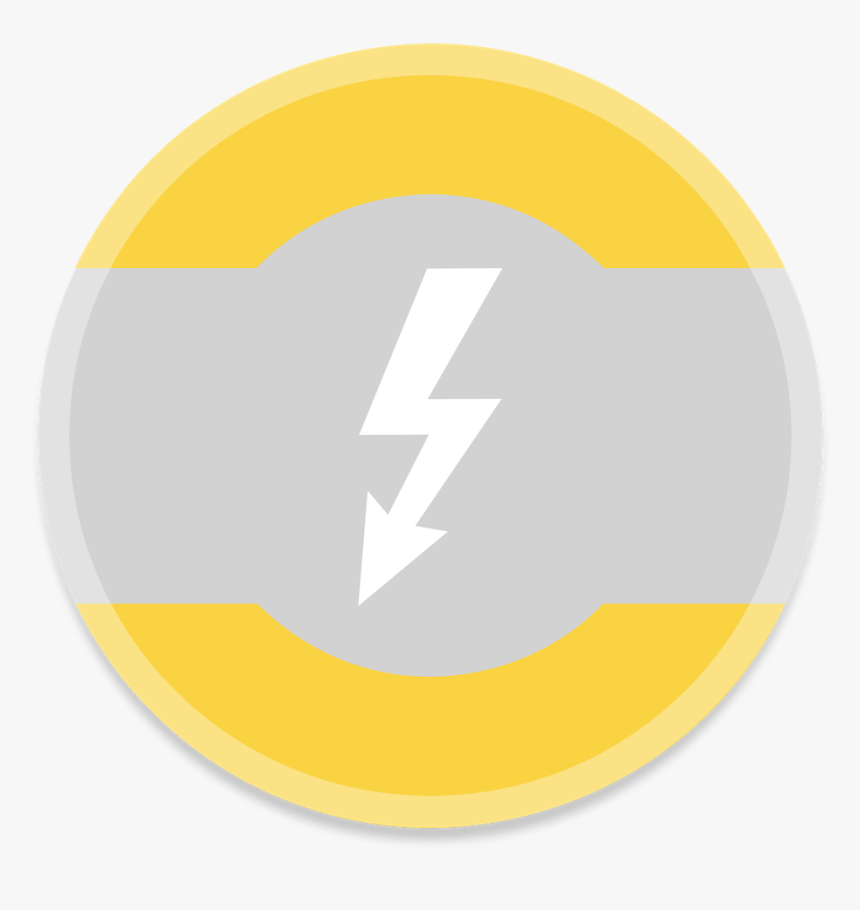 Hd Thunderbolt Icon - Snapchat Logo Icon Png, Transparent Png