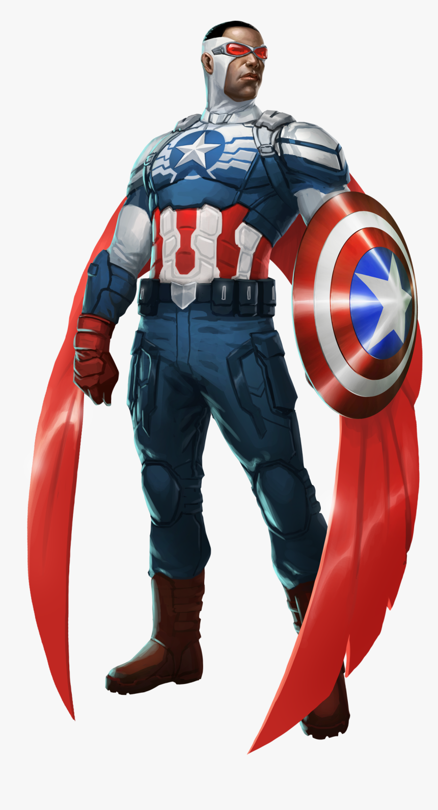 Sam Wilson - Sam Wilson Capitão América, HD Png Download