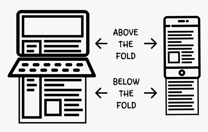 An Illustration Of A Laptop And A Mobile Device With, HD Png Download