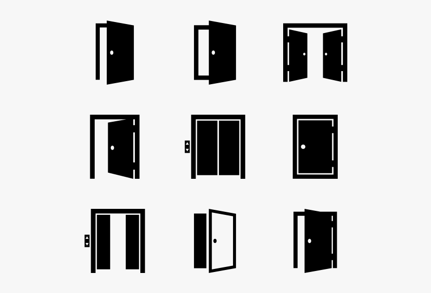 Doors - Doors Vector, HD Png Download