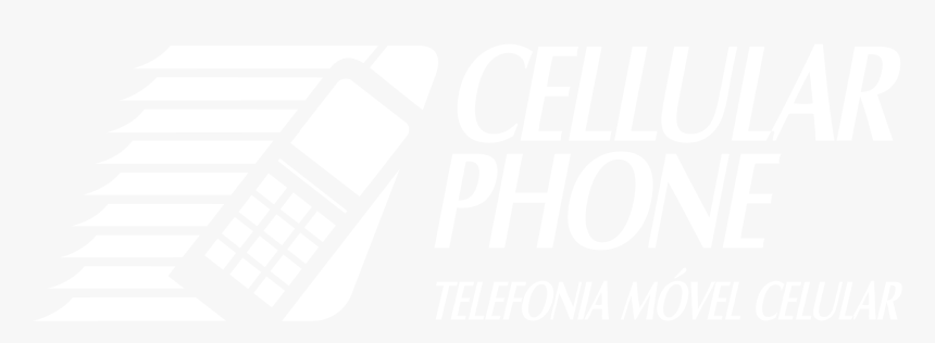 Cellular Phone Logo Black And White - Johns Hopkins White Logo, HD Png Download