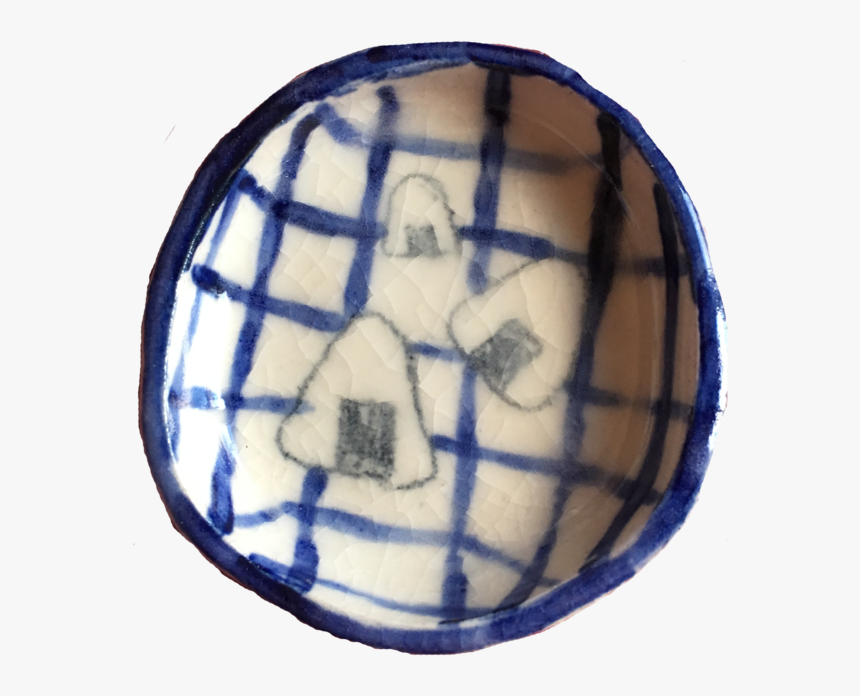 Onigiri Dish - Plaid - Circle, HD Png Download