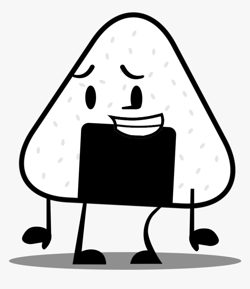 Onigiri Pointpower , Png Download - Black And White Onigiri, Transparent Png
