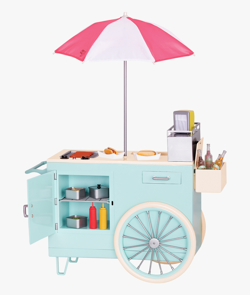 Transparent Hotdog Cart Png - Coisas Da Our Generation, Png Download