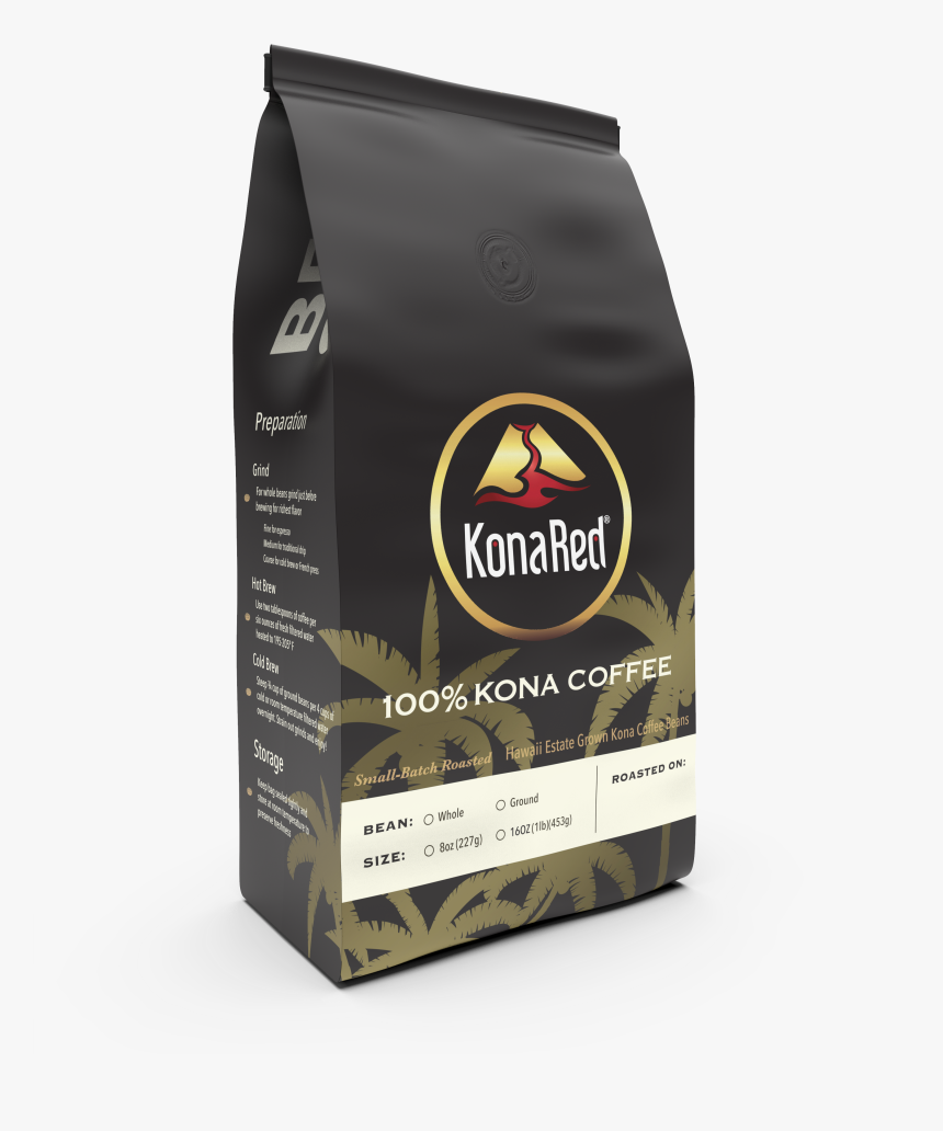 100% Kona Coffee - Kona Coffee, HD Png Download