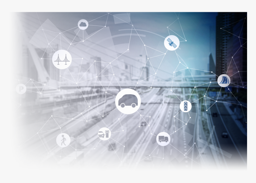 Connected Autonomous Vehicles Motorway, HD Png Download