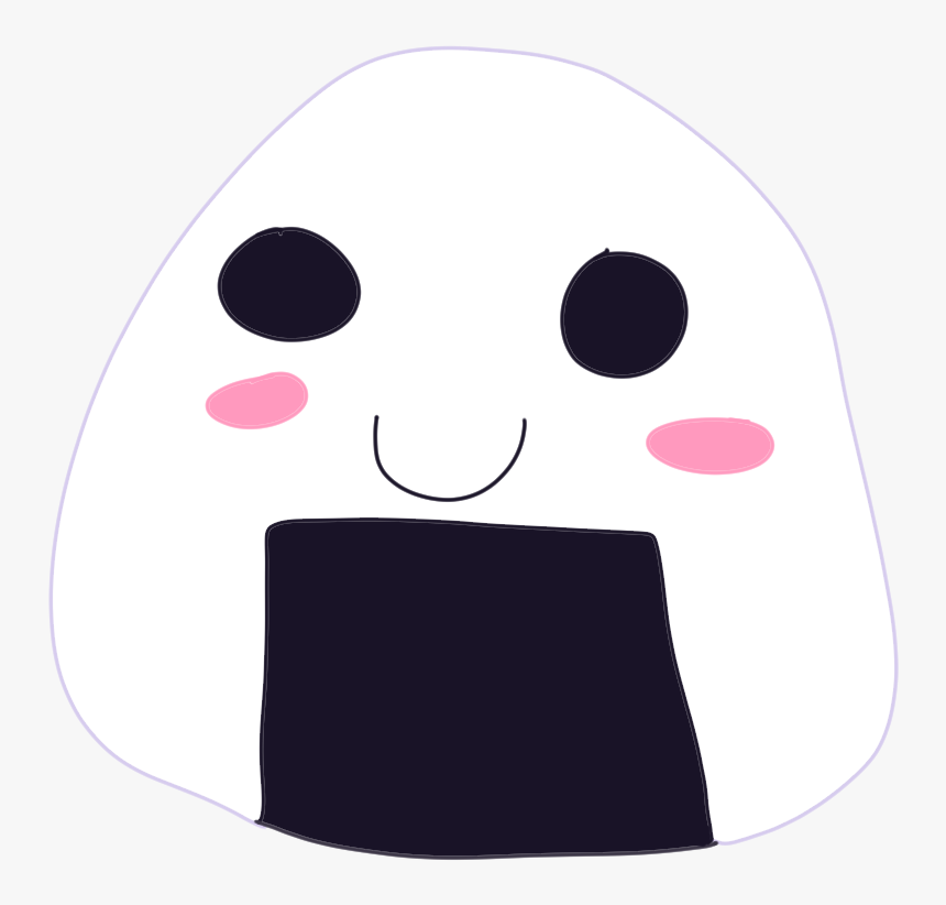 Kawaii Onigiri - Illustration, HD Png Download