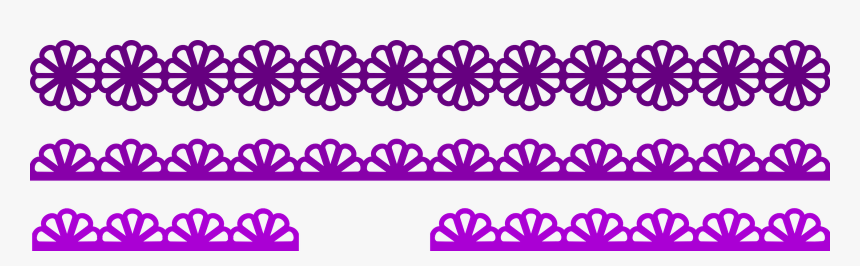 Transparent Scalloped Border Clipart - Gray Scallop Border Clipart, HD Png Download