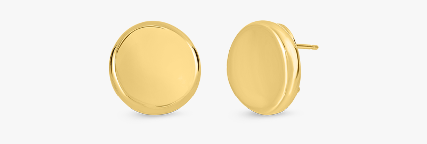 Small Gold Earrings Png, Transparent Png