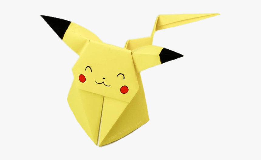 Origami Pikachu Clip Arts - Portable Network Graphics, HD Png Download