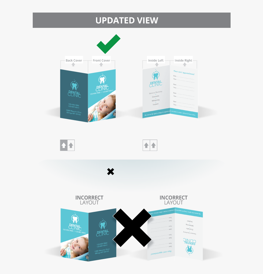 Folded Business Cards Size, HD Png Download