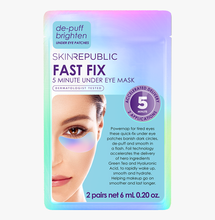 Fast Fix 5 Minute Under Eye Patch 
 Class - Eye Shadow, HD Png Download