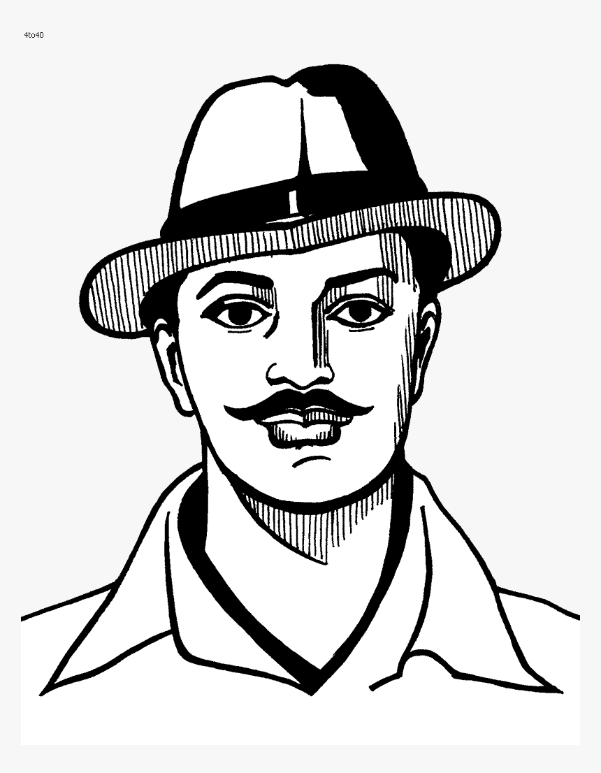 Bhagat Singh Png Image - Bhagat Singh, Transparent Png