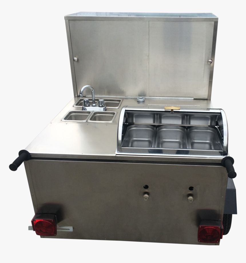 The Cash Cow Hot Dog Cart - Barbecue Grill, HD Png Download