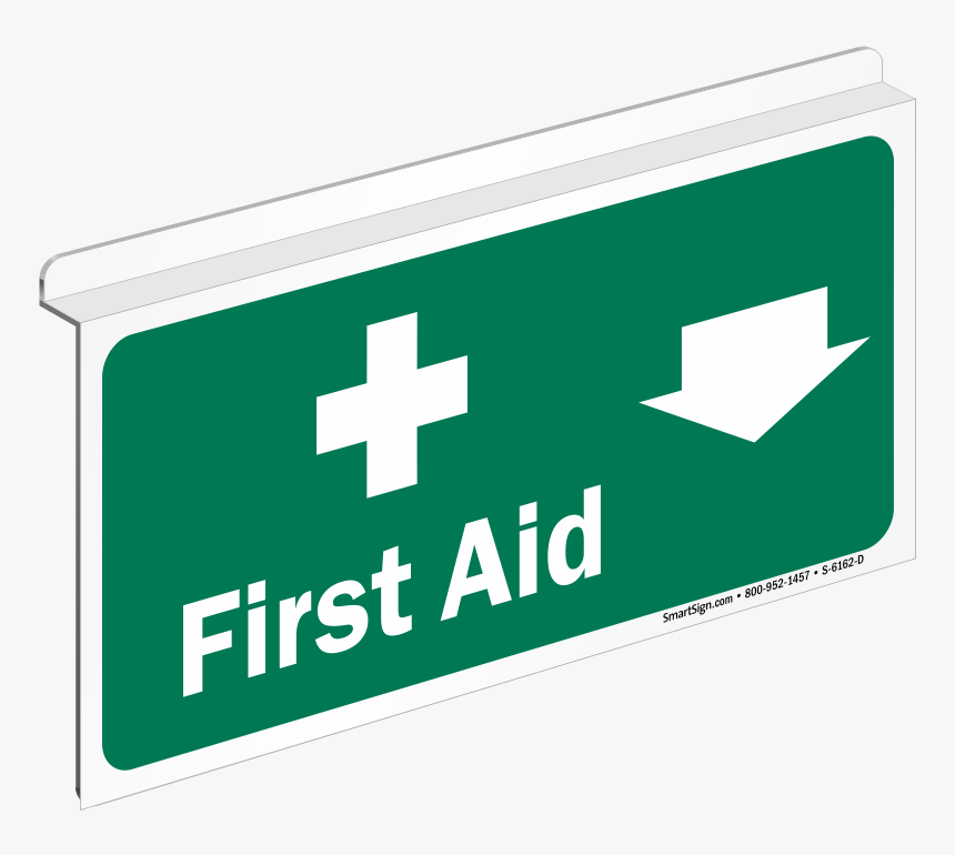 Z Sign For Ceiling - First Aid Ceiling Sign, HD Png Download