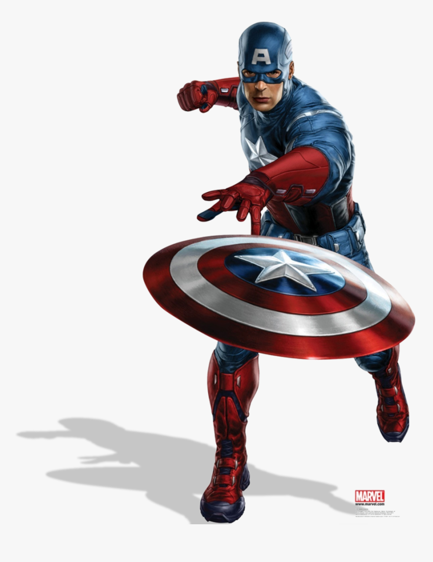 Marvel Captain America - Avengers Marvel Captain America, HD Png Download