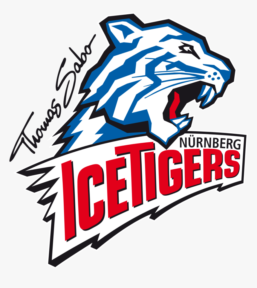 Thomas Sabo Ice Tigers Nürnberg Logo - Thomas Sabo Ice Tigers Logo, HD Png Download