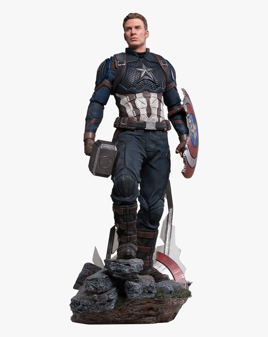 Captain America Endgame Iron Studios, HD Png Download