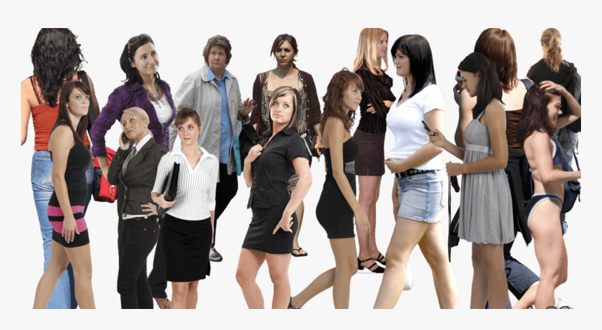 Imágenes Png De Personas Con Fondo Transparente - Mujeres Png, Png Download