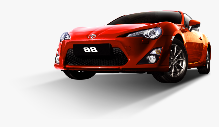 Toyota 86 Sports Car Auto Show Red - Toyota, HD Png Download