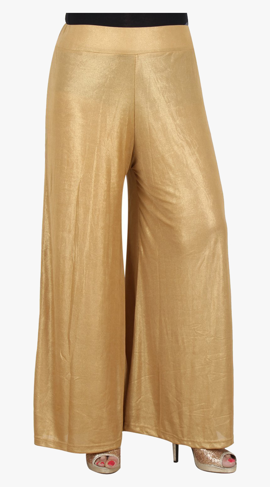 Golden Palazzo Png Free Download - Shimmer Palazzo, Transparent Png