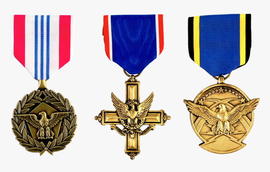 Transparent Military Eagle Png - Military Medal With Eagle, Png Download