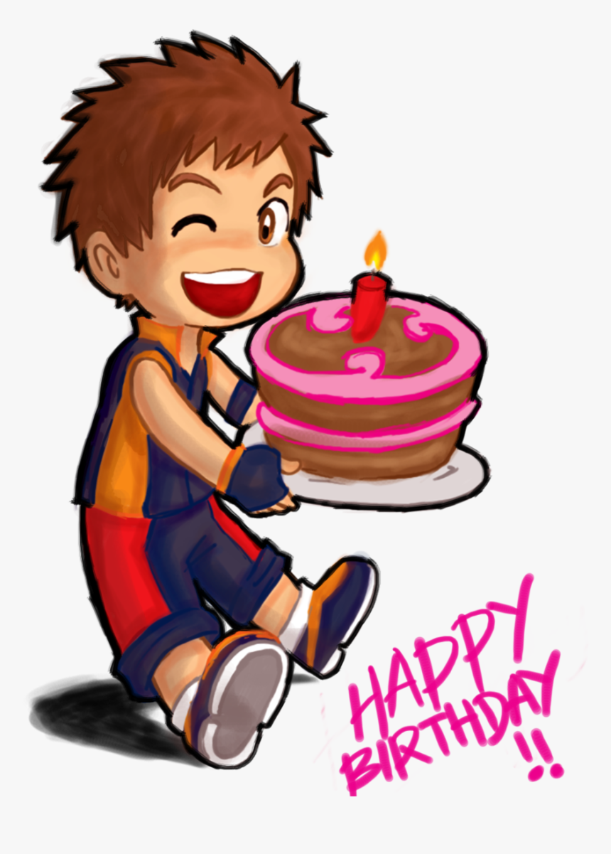 Boy Birthday Png - Cute Birthday Boy Png, Transparent Png