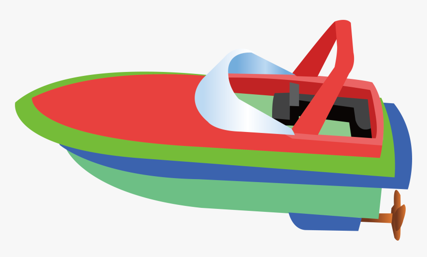 Motorboat Clip Art - Speed Boat Clipart Png, Transparent Png