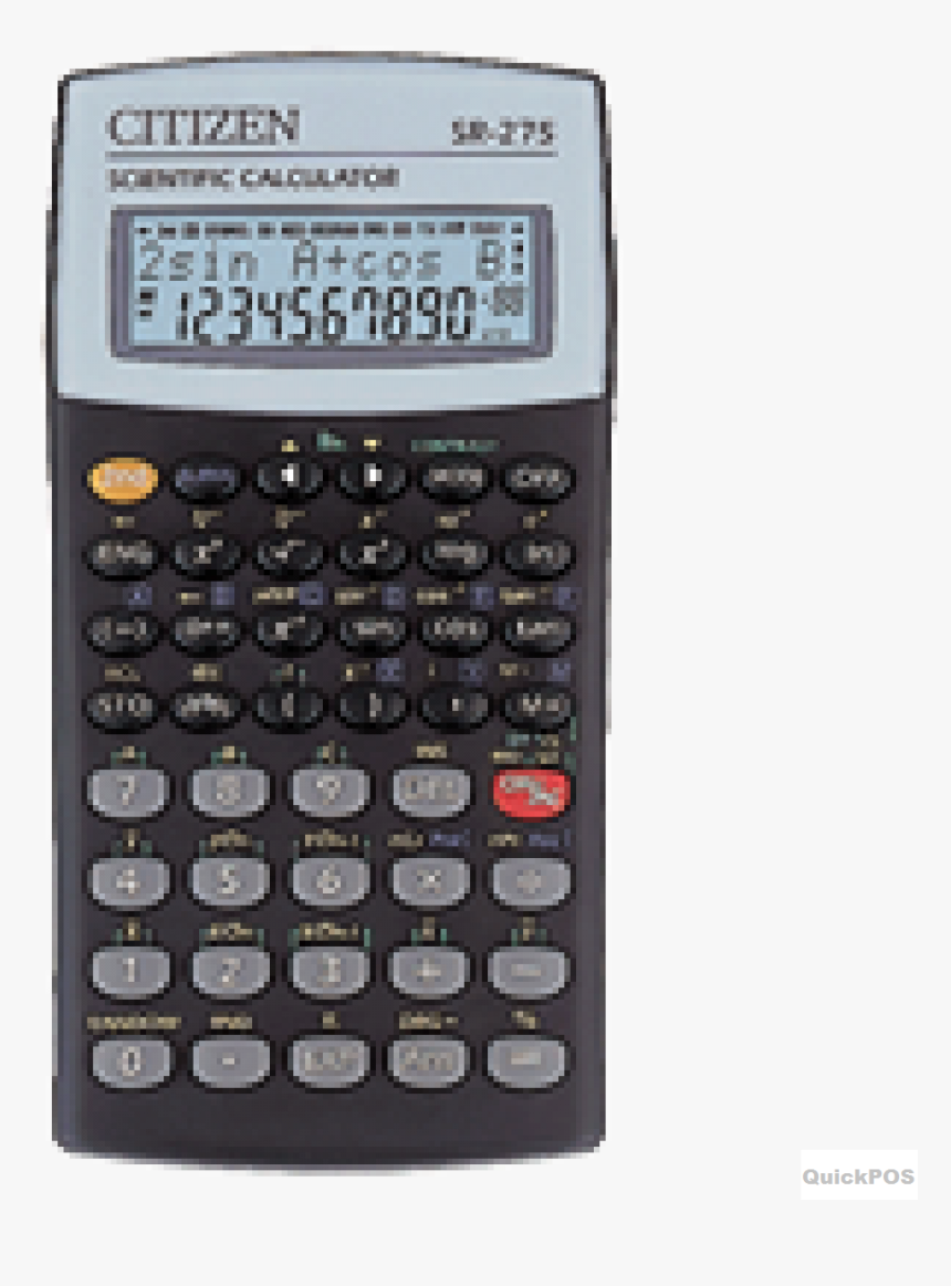 Scientific Calculator Png Transparent Hd Photo - Citizen Brand Scientific Calculator, Png Download