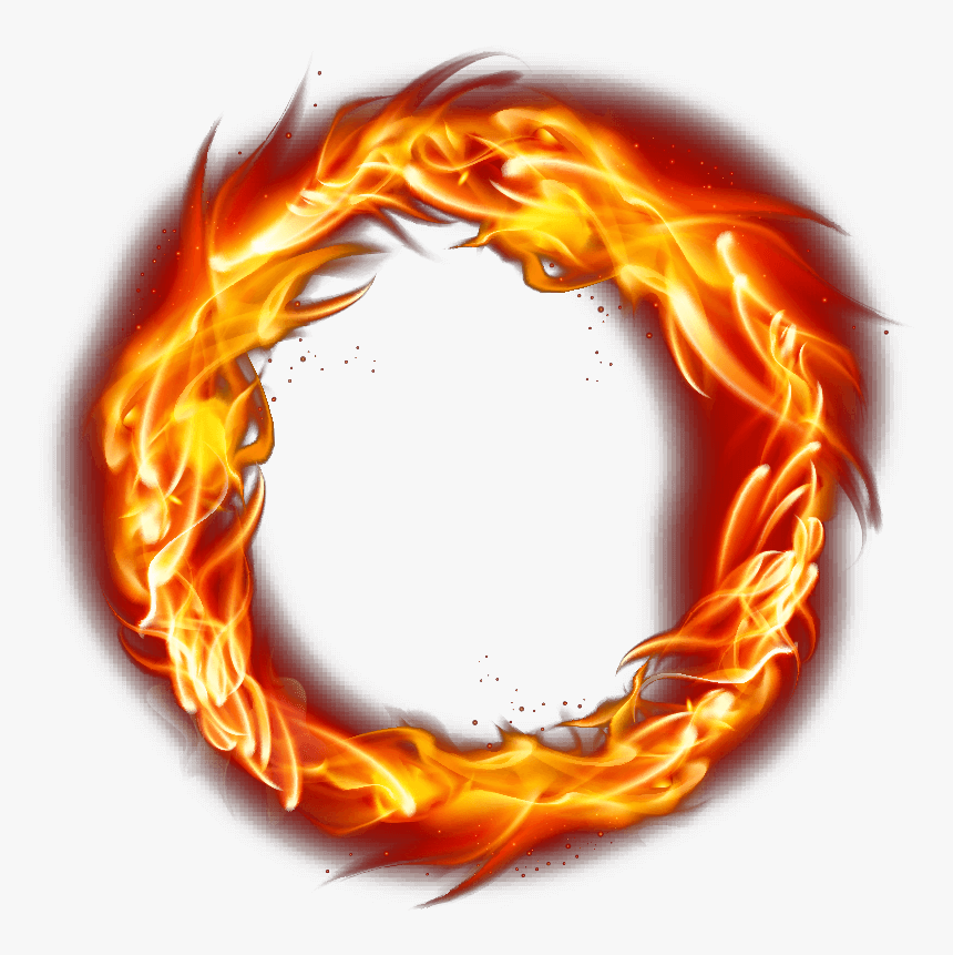 Fire Flame Circle Png Image Free Download Searchpng Transparent Fire 