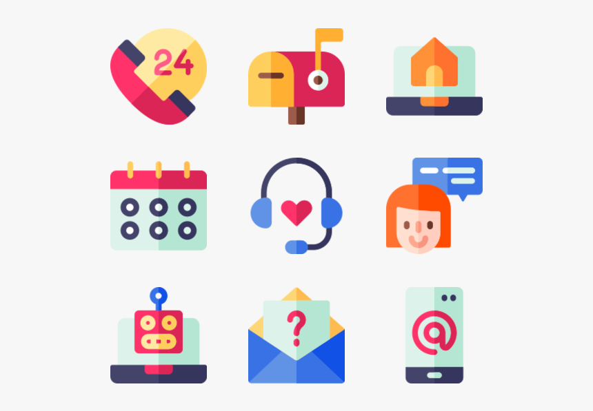 Contact Us - Contact Icons, HD Png Download